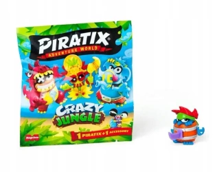 Piratix Crazy Jungle saszetka z figurką i akcesorium 1szt.mix - Magic Box Toys Polska (L)