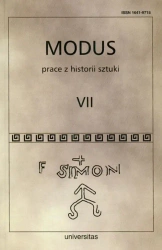 eBook Modus. Prace z historii sztuki. Tom VII - Wojciech Bałus