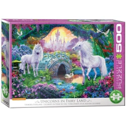 Puzzle 500 Unicorn Fairy Land 6500-5363 - Eurographics