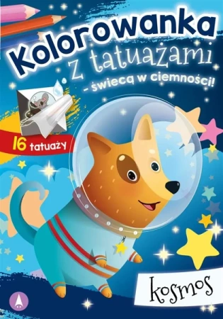 Kolorowanka z tatuażami. Kosmos - praca zbiorowa