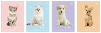Zeszyt do słówek A6/32K Puppy Sign (10szt) - INTERDRUK