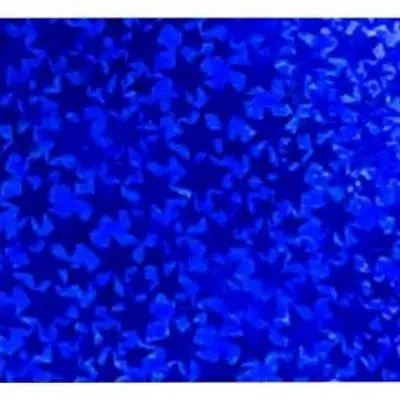 Karton holograficzny niebieski gwiazdy 25x35cm ark - Galeria Hobby