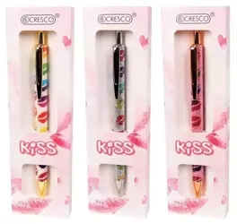 Długopis automatyczny Kiss w etui GB - Cresco