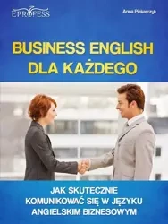 eBook Business English dla Każdego - Anna Piekarczyk mobi epub
