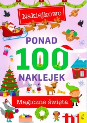 Ponad 100 naklejek. Magiczne święta - Opracowanie zbiorowe