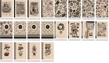 Notatnik ozdobny 105x125/64K kratka FRESH