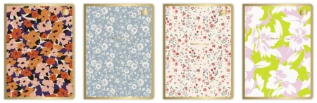 Zeszyt A5 60 M 70g Metallic Floral - INTERDRUK