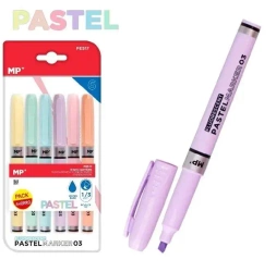 Zakreślacz fluorescencyjny pastelowe Macaron - MP Main Paper