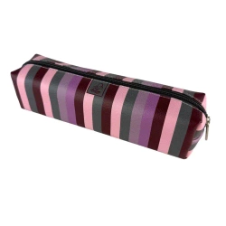 Piórnik szkolny młodzieżowy prostokąt kostka Pasy Fashion Colors - EV-Corp