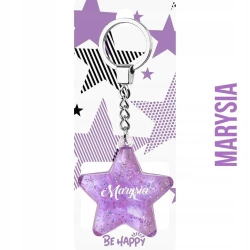 Brelok Gwiazdka Marysia - Be-Happy Gifts