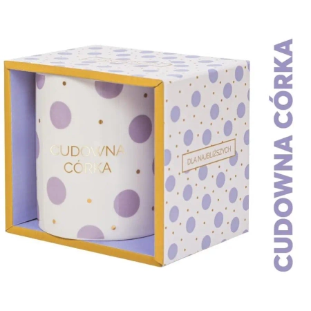 Kubek Cudowna Córka - Be-Happy Gifts