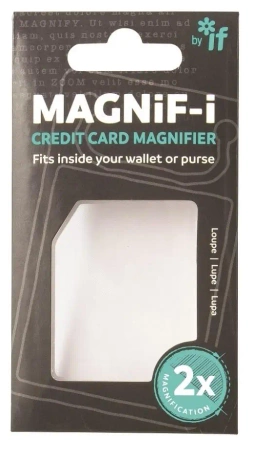 Magnifi-i Arkusz powiększający/lupa do książki A7 - IF