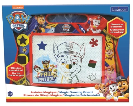 Tablica magnetyczna wielokolorowa Psi Patrol z akcesoriami A5 CRPA550 - Lexibook