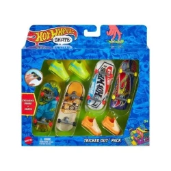 Hot Wheels Skate Deskorolka + buty 4-pak HNG72 - Mattel