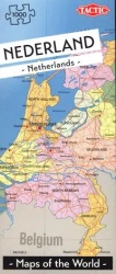 Puzzle Mapa Holandii 1000 - Tactic