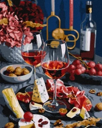 Malowanie po numerach - Przyjemność 40x50cm - Ideyka