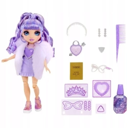 Rainbow High: Creative Crystals Fashion Doll- Violet