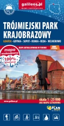 Trójmiejski Park Krajobrazowy - mapa syntetyczna 1:25 000 - opracowanie zbiorowe