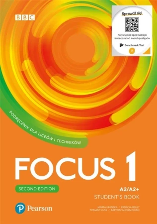Focus 1 2ed. SB A2/A2 + online + Benchmark PEARSON - praca zbiorowa