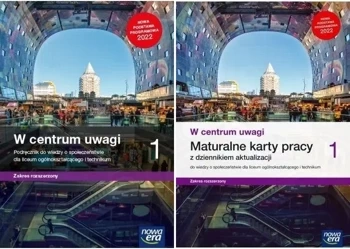 W CENTRUM UWAGI 1 PODRĘCZNIK + KARTY PRACY ZR LO - Lucyna Czechowska, Sławomir Drelich