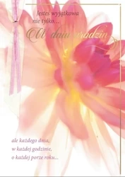 Karnet PR-374 Urodziny (kwiaty) - Kukartka