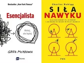 Esencjalista, McKeown + Siła nawyku, Duhigg - Charles Duhigg