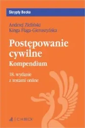 Postępowanie cywilne. Kompendium z testami online - praca zbiorowa