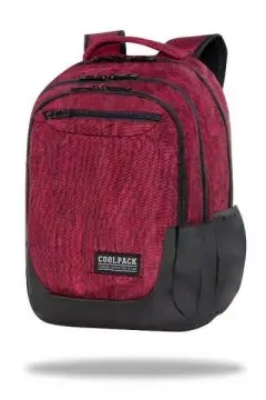 Plecak 3-komorowy Coolpack Soul Snow red - PATIO