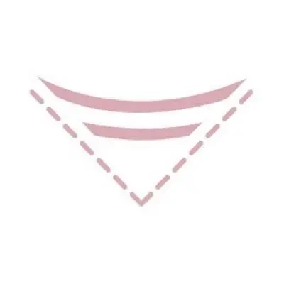 Dziurkacz ozdobny narożnikowy 2,5cm półksiężyc - Dalprint