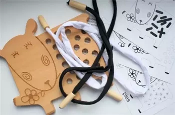 Wełniana Grażyna - przeplatanka edukacyjna - Buu