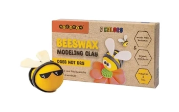 Modelina z wosku pszczelego 6 kolorów - Medenka