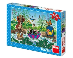 Puzzle XL 100 Krecik i parasol - Dino Toys