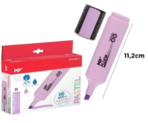Zakreślacz pastelowy fioletowy (12szt) - MP Main Paper