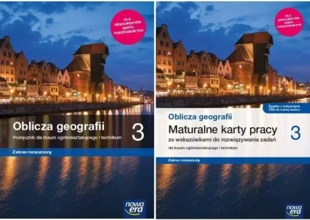 Oblicza geografii 3 Podręcznik Karty pracy ZR 2021 - Praca zbiorowa