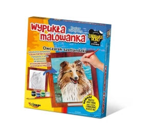 Wypukła malowanka Psy - Owczarek szetlandzki - Mirage Hobby