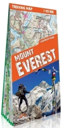 Trekking map Mount Everest 1:80 000 mapa laminow. - praca zbiorowa