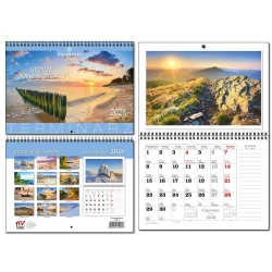 Kalendarz 2026 A3 terminarz 13p Pl. Zakątki - EV-Corp