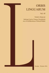 Orbis Linguarum. Vol. 45 - Jadwiga Cook, Tomasz Wysłobocki, Edward Białek