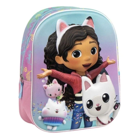 Plecak 3D - Koci Domek Gabi - Artesania Cerda