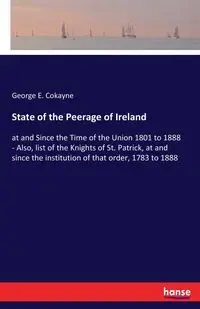 State of the Peerage of Ireland - George E. Cokayne