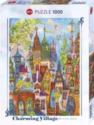 Puzzle 1000 elementów. Czerwone łuki