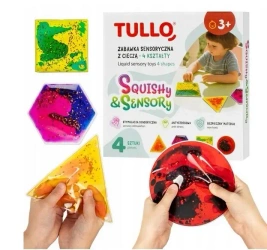 Gniotki sensoryczne z cieczą squishy 4szt - Tullo