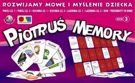 Rozwijamy mowę i myślenie. Piotruś Zestaw 3 - KOMLOGO