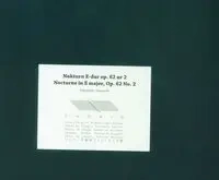 Nokturn E-dur op. 62 nr 2