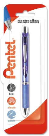 Cienkopis kulkowy 0,5 mm EnerGel BLN75 niebieski 1 szt. - PENTEL