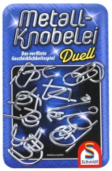 Łamigłówki druciane w metalowej puszce - Schmidt Gry