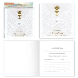 Zaproszenie Komunia (5szt) - Kukartka