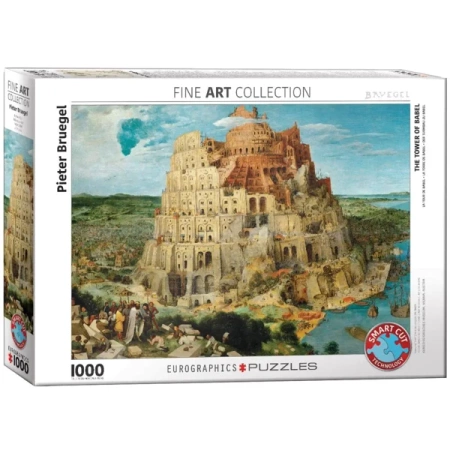 Puzzle 1000 The Tower of Babel by Bruegel 6000-0837 - Eurographics