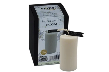 Świeczka naturalna wolnostojąca sojowa Palo M - MiMoCandles