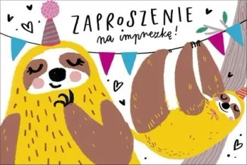 Zaproszenie Uniwersalne (10szt) - Pan Dragon